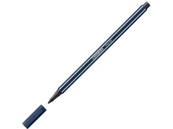 Filzstift Stabilo 68/98 Pen 68 Schreibfarbe: paynesgrau, Pack 10 Stk