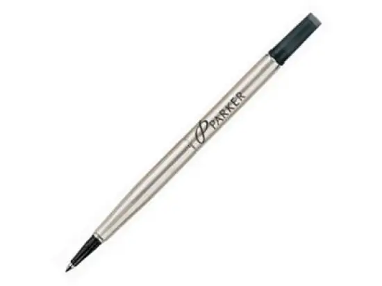 Rollermine Parker 1950277 Z41 Quink 0,5mm (F), Metallspitze, Wechselmine, schwarz