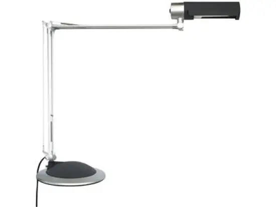 Tischleuchte Maul 8215095 MAULoffice silber Energie-Sparleuchte Stand-/Klemmfuß