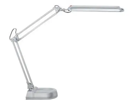 Tischleuchte Maul 8203695 MAULatlantic silber mit Standfuß 21xLED 8,5Watt