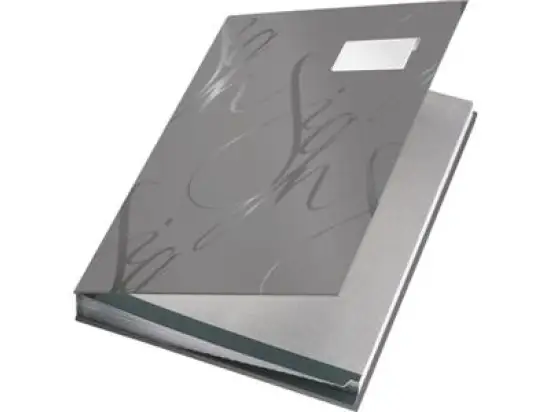 Unterschriftenmappe Leitz 5745-00-85 57450085 Design 18 Fächer, grau