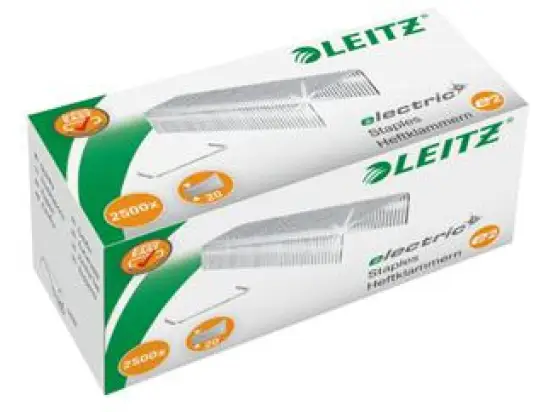 Heftklammern Leitz 5569-00-00 55690000 e2 für Elektrohefter, Pack 2500 Stk