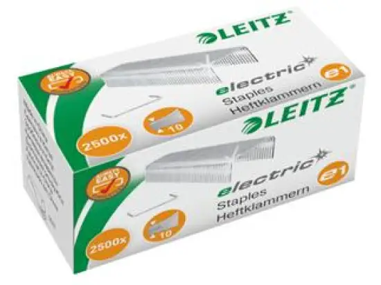 Heftklammern Leitz 5568-00-00 55680000 e1 für Elektrohefter, Pack 2500 Stk