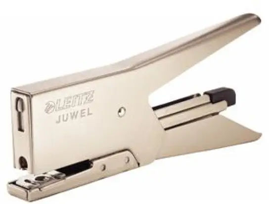 Heftzange Leitz 5557-00-82 55570082 Juwel 2000 vernickelt bis 12 Blatt