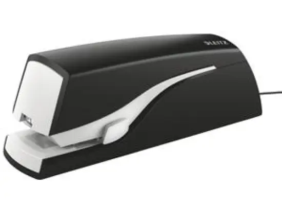 Elektroheftgerät Leitz 5533-00-95 55330095 Nexxt schwarz, bis 20 Blatt, mit Netzteil und Heftklammern