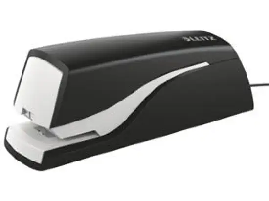 Elektroheftgerät Leitz 5532-00-95 55320095 Nexxt schwarz, bis 10 Blatt, mit Netzteil und Heftklammern