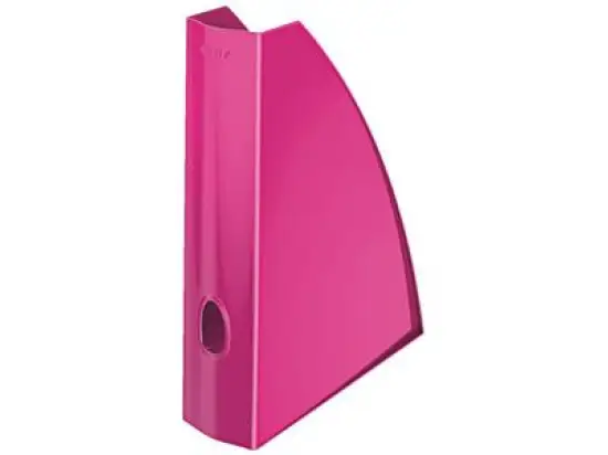 Stehsammler Leitz 5277-10-23 52771023 Wow pink-metallic Kunststoff 75mm