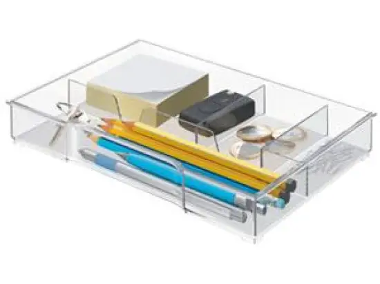 Schubladeneinsatz Leitz 5215-00-02 52150002 glasklar, für Schubladenboxen Plus/Wow Cube/Cube