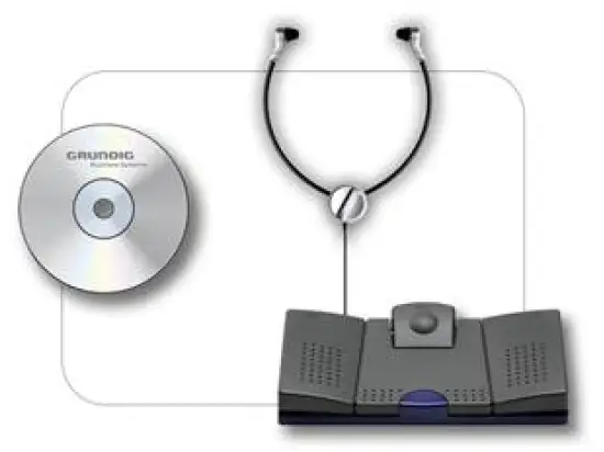 Transkriptions-Set Grundig KDC5670-12 Digta Transcription Starter Kit 568 mit DigtaSoft One