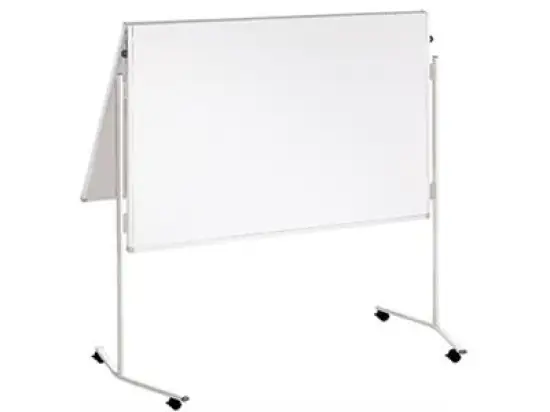 Moderationstafel Franken ECO-UMTKGR Eco 120 x 150 cm (B x H), weiß, klappbar, beidseitig Karton, Aluminiumrahmen