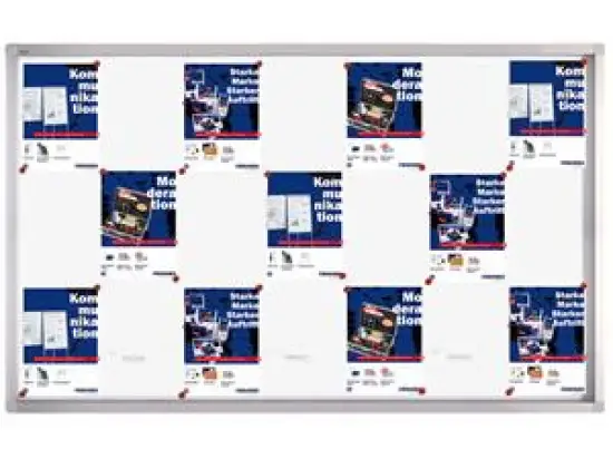 Glas-Schaukasten Franken SK6121 Innenbereich, magnetisch, Schiebetür, 99x161,5x4,6cm