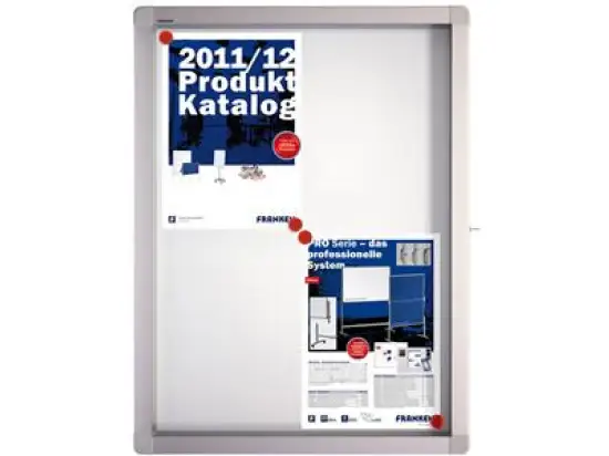 Schaukasten Franken SK4SE 53x70,4x4,5cm Außenbereich magnetisch/beschreibar Flügeltür