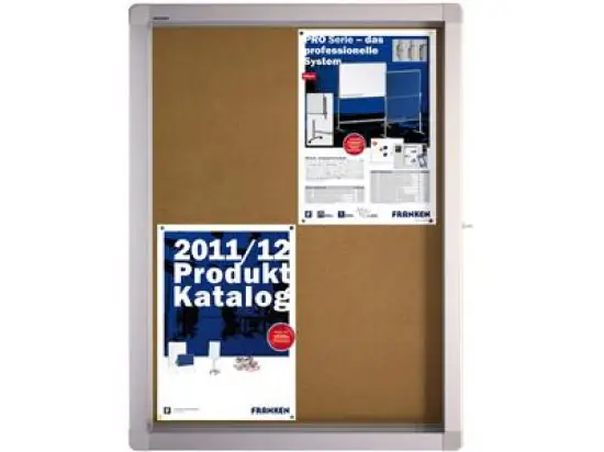 Schaukasten Franken SK4KE 53x70,4x4,5cm Außenbereich pinnbar Flügeltür