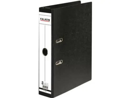 Hängeordner Falken 11285459 A4, 70mm, Hartpappe, schwarz