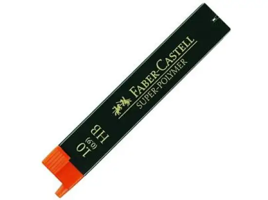 Feinmine Faber-Castell 120900 Stärke: 1 mm, Härte: HB, Dose 12 Stk