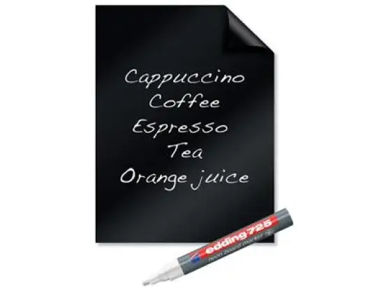 Flipchartblock Legamaster 7-159200 Magic blanko schwarz, Rolle 25 Folienblätter