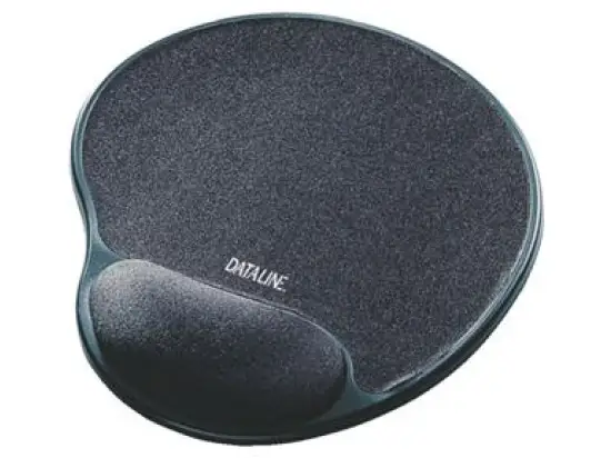 Mausunterlage Esselte 67563 Gel-Rest 215x30x300mm schwarz mit Handgelenkauflage