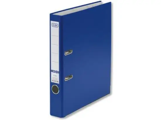 Ordner Elba 100023251 10453BL smart Pro A4, 50mm, Pappe/PP-Folie, Wechselfenster, blau