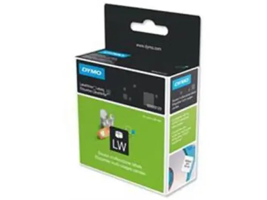 Mehrzwecketiketten Dymo S0929120 LabelWriter 25 x 25 mm, Rolle, nicht klebend, weiß, Rolle 750 Stk