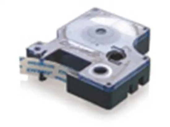 Schriftband-Kassette Dymo S0718060 16959 D1 12mm x 5,5m, Polyester, schwarz auf weiß