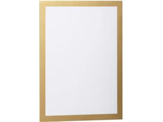 Magnetrahmen Durable 4872-30 487230 Duraframe A4 gold selbstklebend, Pack 2 Stk