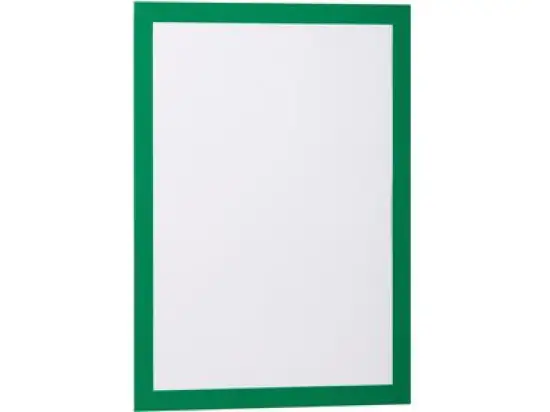 Magnetrahmen Durable 4872-05 487205 Duraframe A4 grün selbstklebend, Pack 2 Stk