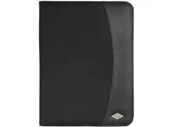 Schreibmappe Wedo 585401 58 5401 Elegance A4 schwarz Kunstleder/Nylon