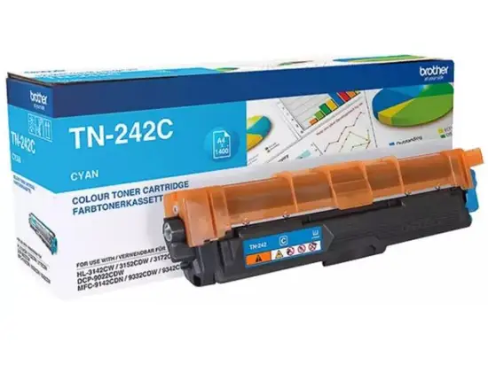 Farbtonerkassette Brother TN242C 242 cyan 1.400 Seiten