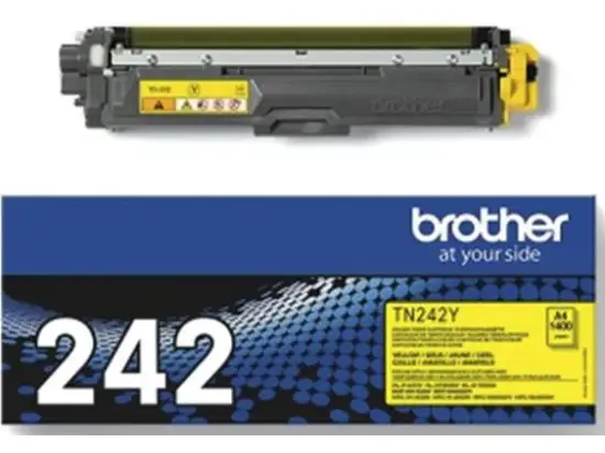 Farbtonerkassette Brother TN242Y 242 gelb 1.400 Seiten
