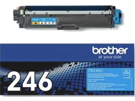 Farbtonerkassette Brother TN246C 246 cyan 2.200 Seiten