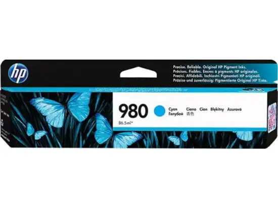 Tintenpatrone HP D8J07A 980 cyan 6.600 Seiten