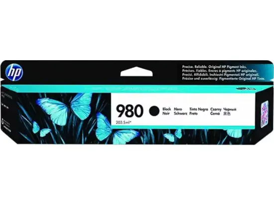 Tintenpatrone HP D8J10A 980 schwarz 10.000 Seiten