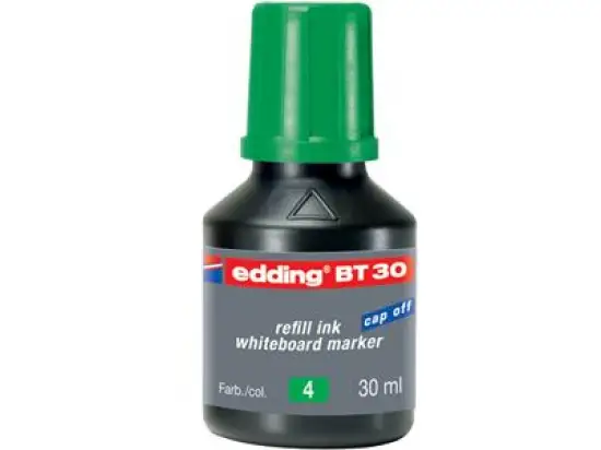 Whiteboardmarker-Nachfülltusche Edding BT30 4-BT30004 grün, für edding 2/250/360/361/363/365, 30ml