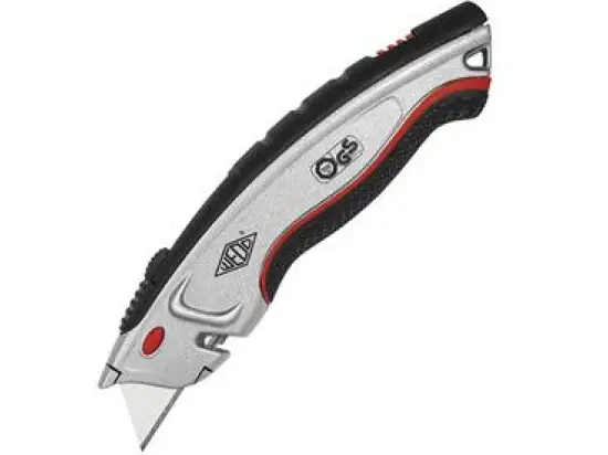 Cutter Wedo 78850 78 850 Safety-Cutter Profi Plus 18mm, Metallführung, inkl. 5 Ersatzklingen