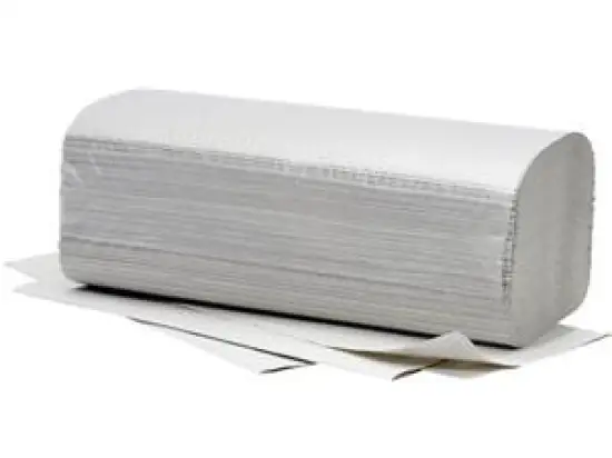Papierhandtücher Fripa 4011103 Plus 25 x 23 cm, 1-lagig, Recycling, natur, V-Falz, Pack 20 Packungen je 250 Stk