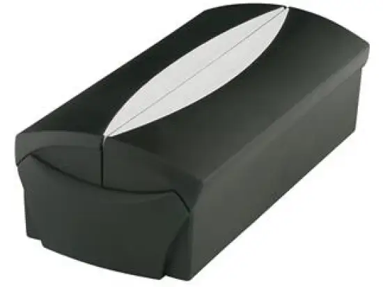 Visitenkartenbox HAN 2000-13 VIP-Set Kunststoff (PS), schwarz/lichtgrau