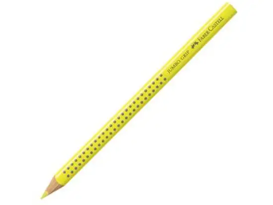 Buntstift Faber-Castell 110904 Jumbo Grip Schreibfarbe: lichtgelb