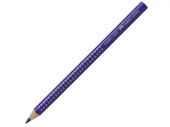 Buntstift Faber-Castell 110937 Jumbo Grip Schreibfarbe: mauve