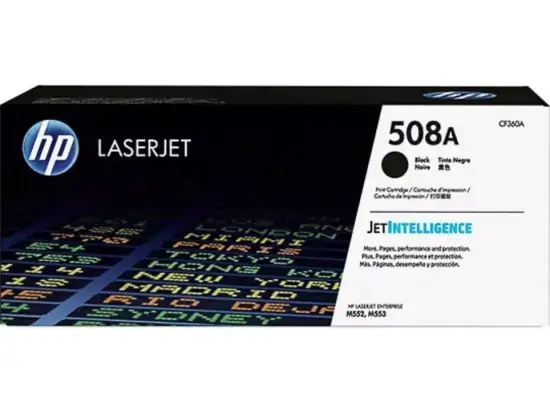 Tonerpatrone HP CF360A 508A schwarz 6.000 Seiten