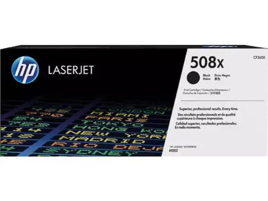 Tonerpatrone HP CF360X 508X schwarz 12.500 Seiten