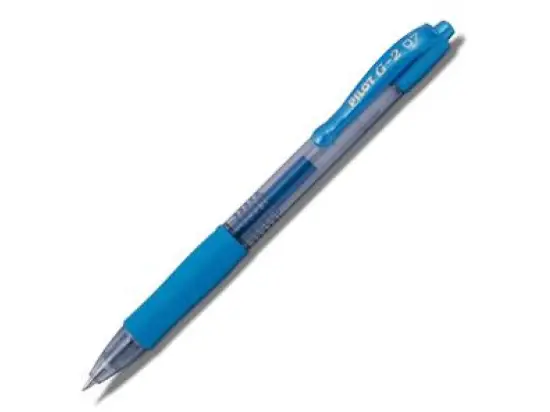 Gelschreiber Pilot BL-G2-7-ML 2605073 G-2 07 metallic Schreibfarbe: metallicblau, Pack 12 Stk