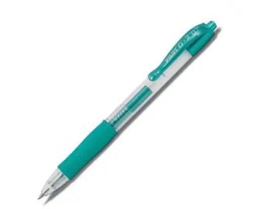 Gelschreiber Pilot BL-G2-7-MG 2605074 G-2 07 metallic Schreibfarbe: metallicgrün, Pack 12 Stk