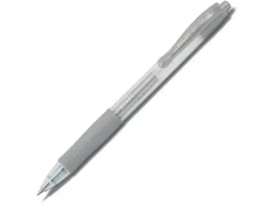 Gelschreiber Pilot BL-G2-7-SI 2605054 G-2 07 metallic Schreibfarbe: silber, Pack 12 Stk