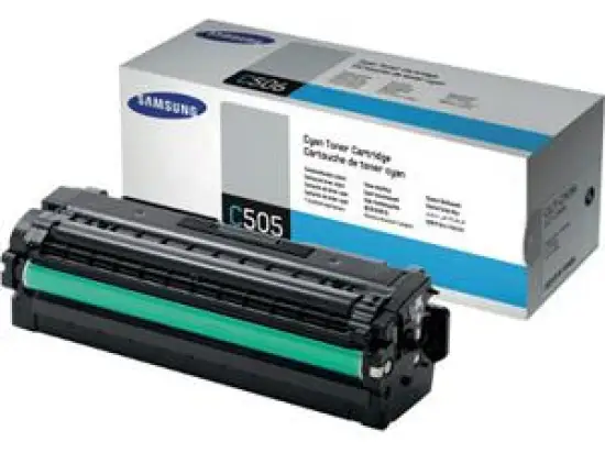 Tonerpatrone Samsung CLT-C505L/ELS SU035A C505L cyan 3.500 Seiten