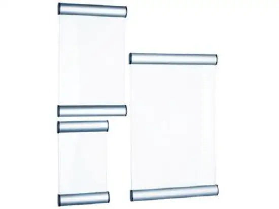 Türschild Alco 8621 mit Alu-Klapprahmen 18 x 11 cm