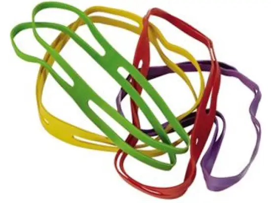 Kreuzbänder Alco 2768-1 2768/1 bunt gemischt 150x11mm, Pack 100g