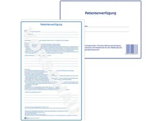 Patientenverfügung Avery Zweckform 2837 220x163mm Vordruckset