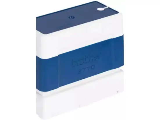 Stempel Brother PR2770E6P für StampCreator SC-2000, blau 27x70, Pack 6 Stk