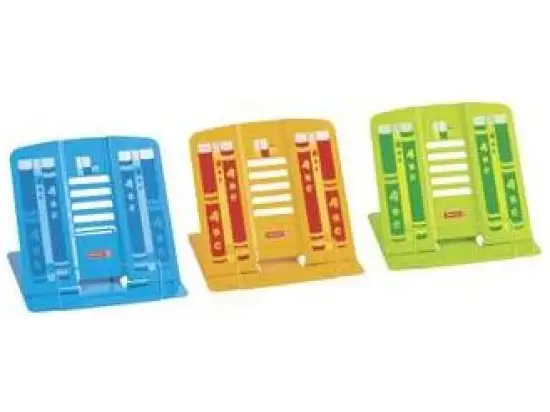 Leseständer Brunnen 10-40401 1040401 Metall sortiert blau, gelb, grün, Pack 6 Stk