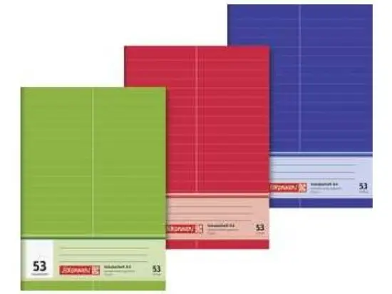 Vokabelheft Brunnen 10-46925 1046925 A6 Lineatur-53 32 Blatt